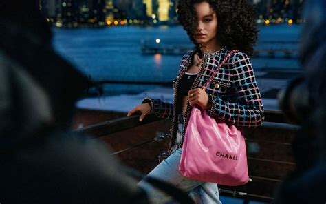 whitney houston chanel purse|THE CHANEL 22 BAG CAMPAIGN WHITNEY PEAK.